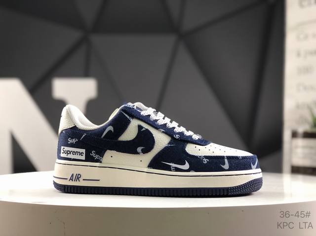 公司级带半码 耐克 Nike Air Force 1 '07 Low 空军一号低帮 运动鞋 休闲鞋 折边针车 工艺难度大 原楦头原纸板 原装鞋盒 定制五金配件