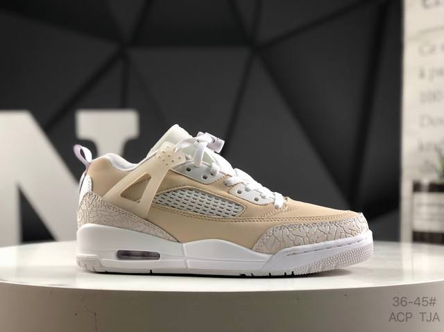 耐克 Nk Jordan Spizike Low 全新配色 这款鞋子著名导演斯派克 李的Jordan Spizike专属，预计于明年夏季推出全新低帮版本，将包括