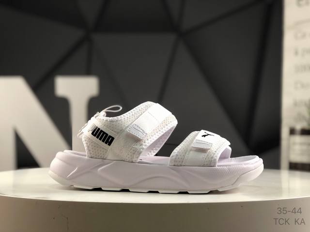 Puma 彪马 #采用尼龙织带条魔术贴调节设计#发泡轻量缓震Eva中底及耐磨防滑橡胶外底女神宣美同款，夏日新品Puma 彪马 Rs-Sandal Lri 百搭潮