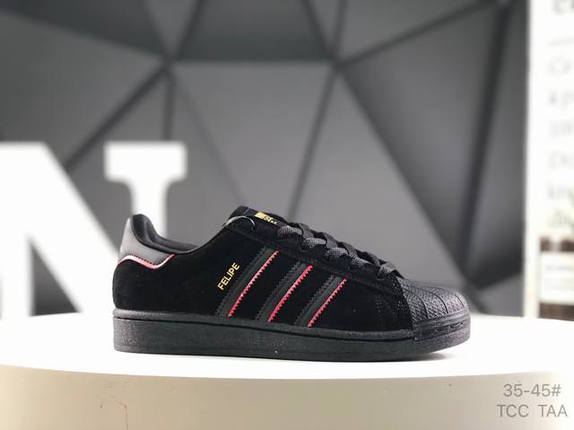 阿迪达斯 Adidas三叶草 Originals Superstar贝壳头系列低帮经典百搭休闲运动板鞋 货号：Jr7831 尺码：如图所示 Tcc Taa