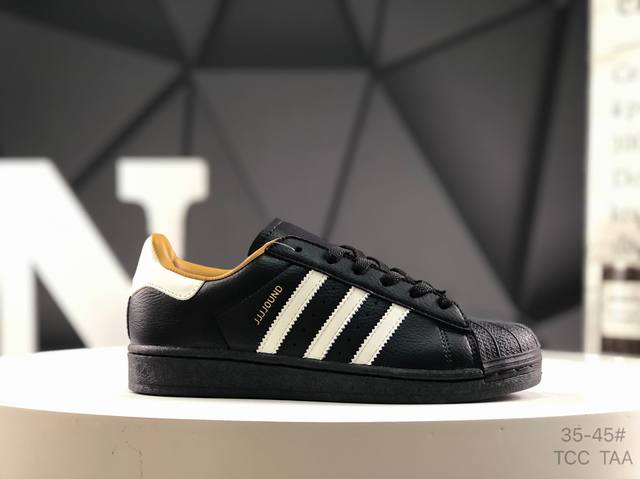 阿迪达斯 Adidas三叶草 Originals Superstar贝壳头系列低帮经典百搭休闲运动板鞋 货号：Ih8 尺码：如图所示 Tcc Taa