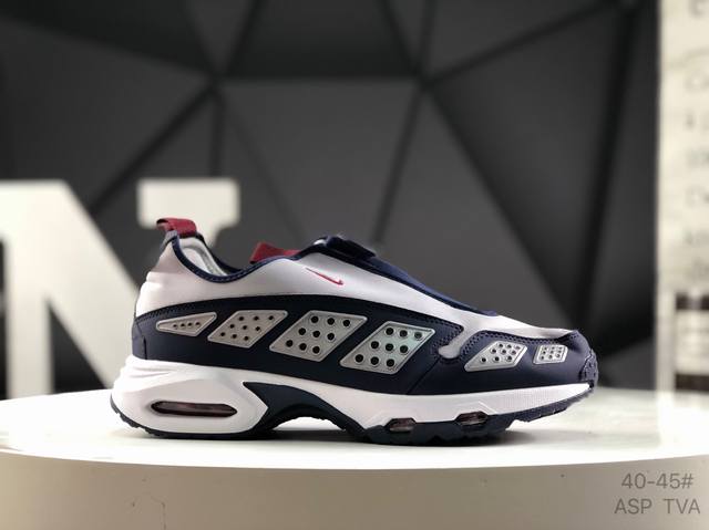 耐克 Nike Air Max Sndr Black Metallic Silver 森德系列低帮气垫百搭**休闲运动慢跑鞋 货号：Dh4402 002 尺码：