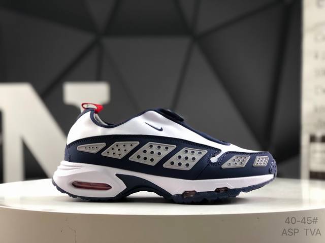 耐克 Nike Air Max Sndr Black Metallic Silver 森德系列低帮气垫百搭**休闲运动慢跑鞋 货号：Hj8080 010 尺码：