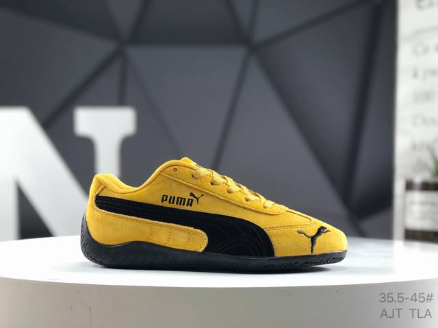 原 降 Puma 彪马 Speedcat 小红书爆款 低帮休闲鞋 全新订单 私模开发 高端零售专供品质 区别市场货 货号：398846 19 尺码：35.5 3