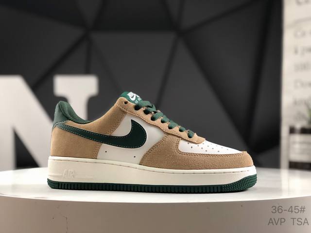 耐克 Nike Air Force 1 Low 空军一号低帮运动休闲板鞋 原楦头原纸板 打造纯正空军版型 专注外贸渠道 全掌内置蜂窝气垫 原盒配件 原厂中底钢印