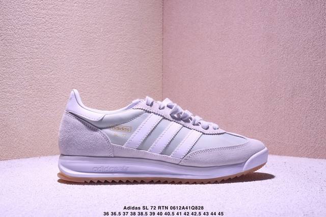 公司级阿迪达斯Adidas Sl 72 Rtn三叶草复古休闲跑步鞋休闲运动鞋货号:Id1031 尺码:36 36.5 37 38 38.5 39 40 40.5