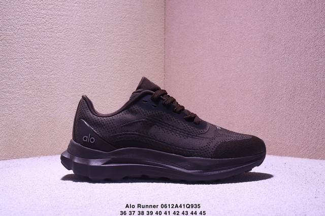 Alo Yoga Alo Runner 舒适柔软防滑耐磨 低帮跑步鞋 男女同款 36-45 Xm0612Q935