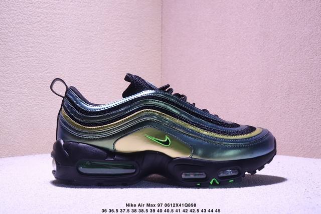 公司级Division St. X Nike Air Max 97 Ducks Of A Feather Thunder 舒适百搭防滑耐磨 低帮 休闲跑步鞋 货