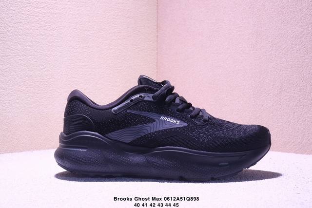 公司级Brooks布鲁克斯 Ghost Max 网面时尚 网布耐磨透气 低帮 休闲跑步鞋 货号:110406 1D 071 尺码:40-45 Xm0612Q89