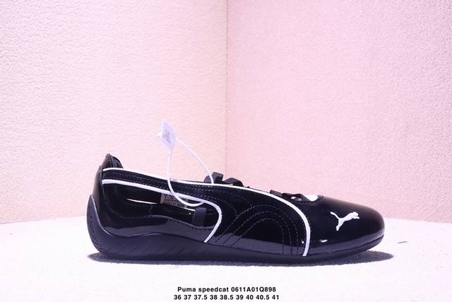 公司级Puma Speedcat 简约时尚休闲气质百搭单品 时尚一脚蹬 彪马 玛丽珍鞋 货号:401287-06 尺码:36 37 37.5 38 38.5 3