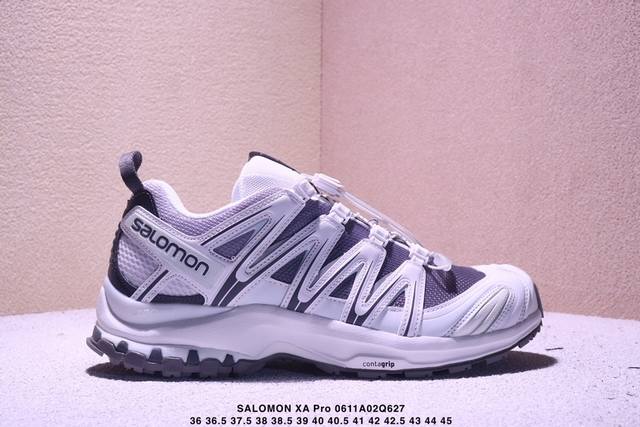 Salomon萨洛蒙 Xa Pro 3D Adv 户外运动 网布减震防滑包裹性支撑 低帮 休闲跑步鞋 Xm0611Q627