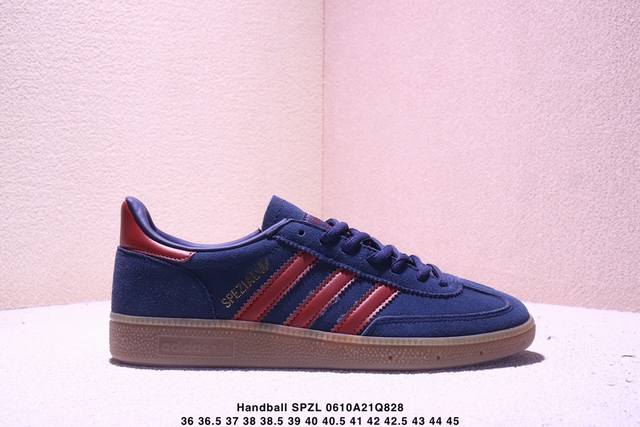 阿迪达斯Adidas Originals Handball Spzl 手球运动员系列百搭休闲运动板鞋 货号:Fv1227 尺码：36 36 37 38 38 3