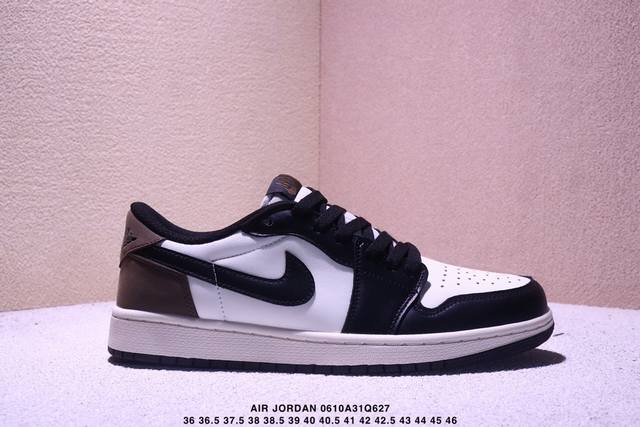 乔丹一代 Air Jordan 1 乔1 低帮Aj1系列 运动鞋复古休闲篮球鞋 提高了与足部的贴合度，给人不一样的穿着体验。鞋底的平稳支撑，让你在运动中随意冲刺