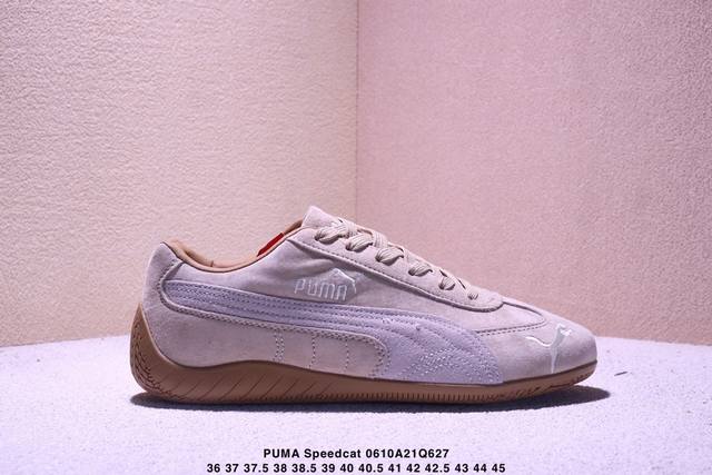 彪马Puma Speedcat 系列 Ttf 百搭舒适 薄底鞋 防滑耐磨 低帮 生活休闲鞋 Xm0610Q627