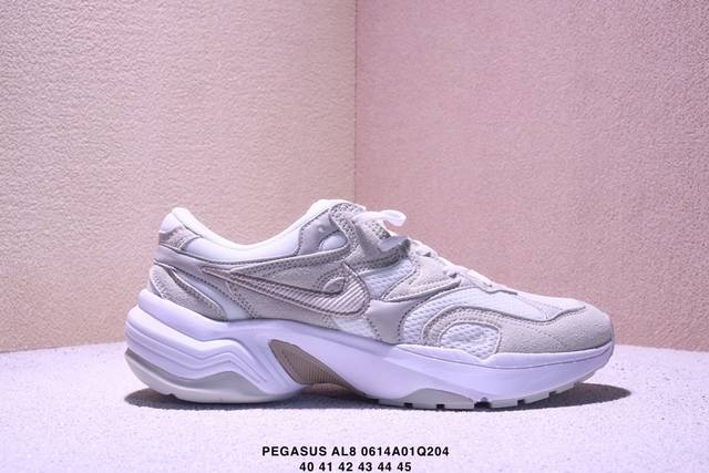 真标耐克Nk Air Pegasus Al8舒适百搭耐磨透气低帮跑步鞋时尚厚底老爹鞋 专为跑者打造的熟悉弹力脚感再度回归 助你攻克各种目标 再不然 也能为你增添