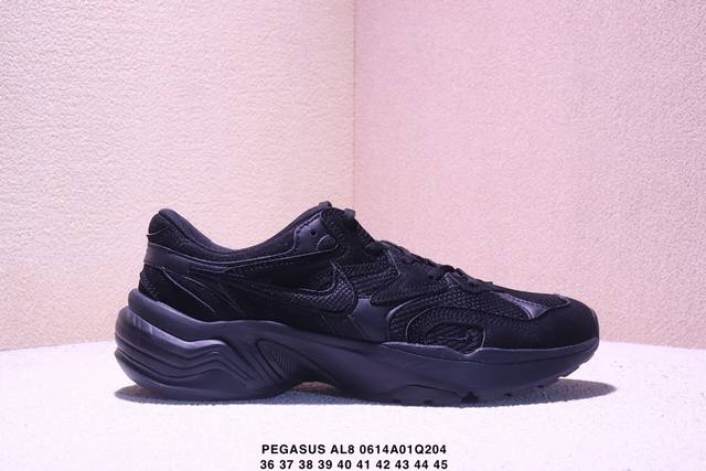 真标耐克Nk Air Pegasus Al8舒适百搭耐磨透气低帮跑步鞋时尚厚底老爹鞋 专为跑者打造的熟悉弹力脚感再度回归 助你攻克各种目标 再不然 也能为你增添