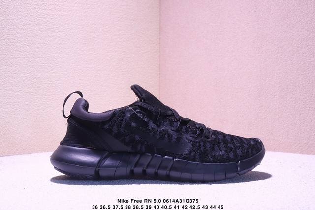 公司级Nike Free Rn 5.0 Next Nature 5.0赤足环保系列针织轻便透气袜套式休闲运动慢跑鞋 货号:Cz1884-101 尺码：36 36