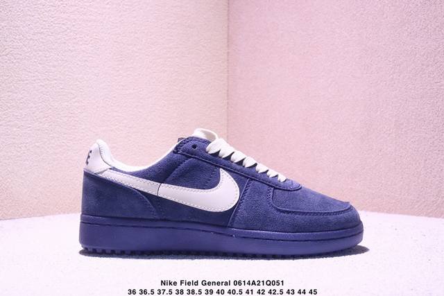 Nike Field General 82 Snake Skin Swoosh 舒适百搭薄底 复古休闲板鞋 低帮百搭透气休闲运动板鞋 经典耐用的设计 兼顾舒适脚