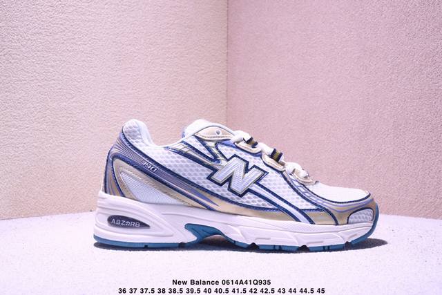 真标新百伦中古跑鞋 New Balance 740系列新百伦 潮流男女运动鞋 Nb740跑步鞋透气鞋复古潮鞋 货号：U740Mc2 尺码：36 37 37.5