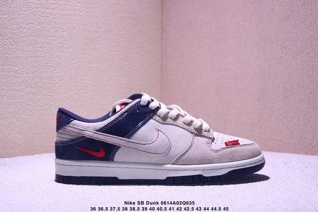 海外爆款限量发售！公司级 Nike Sb Dunk Low“芬迪联名 老花勾” 周年高端定制 低帮休闲板鞋 定制鞋盒 大厂纯原品质出货 超高清洁度 皮料切割干净