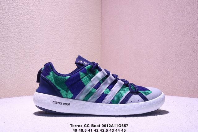 公司级Terrex Cc Boat Graphic 夏季户外跑步鞋 清风透气速干 休闲涉水鞋Ba8392 尺码：如图 Xm0613Q657