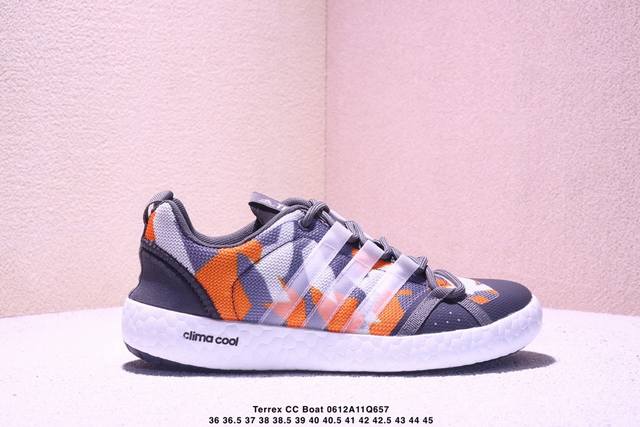 公司级Terrex Cc Boat Graphic 夏季户外跑步鞋 清风透气速干 休闲涉水鞋Ba8392 尺码：如图 Xm0613Q657