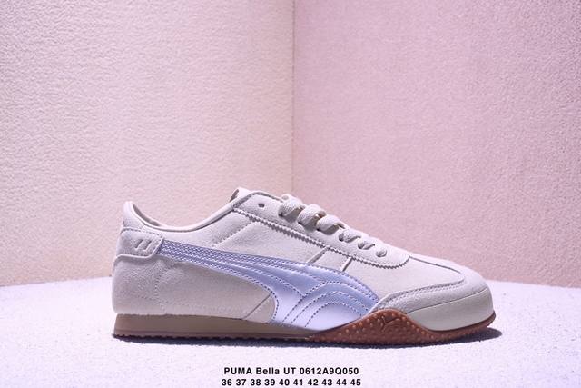 Puma Bella Ut 彪马 徐梦洁同款舒适男女低帮生活休闲德训薄底鞋 货号:402980-03 尺码:35.5 36 37 37.5 38 38.5 39