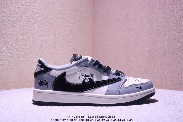 海外爆款限量发售！Travis Scott X Fragment Design X Jordan Air Jordan 1 Low Og Sp “巴黎世家联名