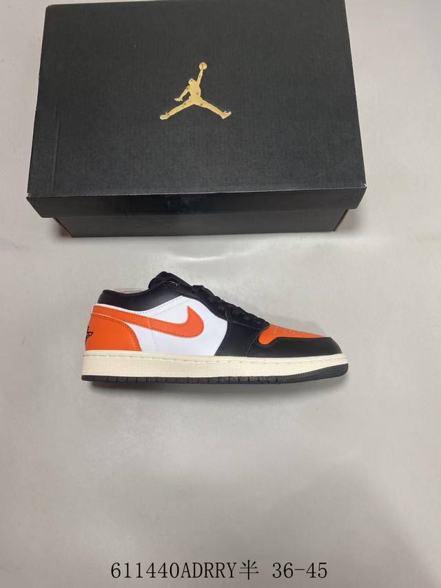 乔丹Air Jordan 1 Low Aj1 乔1低帮复古文化休闲运动篮球鞋 货号 553558-081 611440Adrry半 36-45