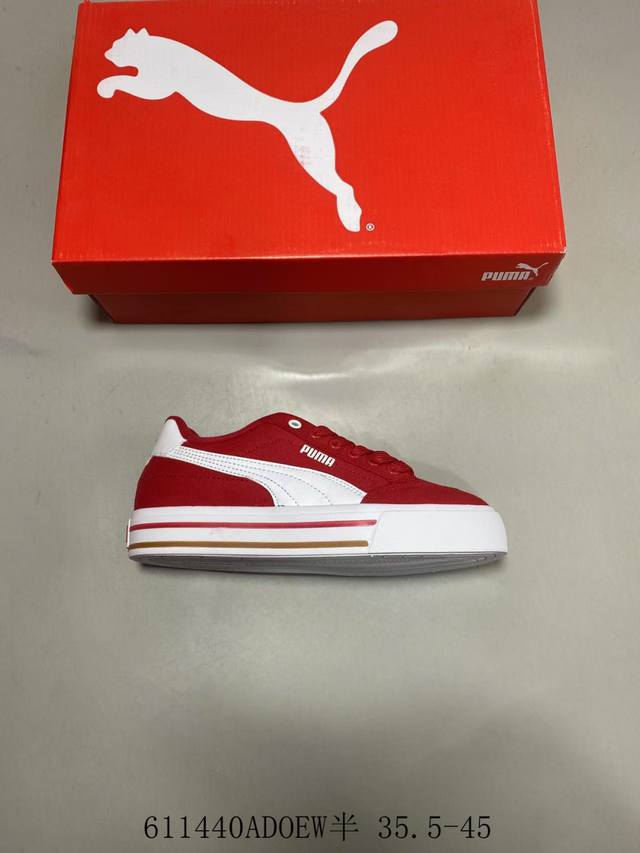 彪马 Puma Court Classlc Vulc Fs休闲百搭运动板鞋 611440Adoew半 35.5-45
