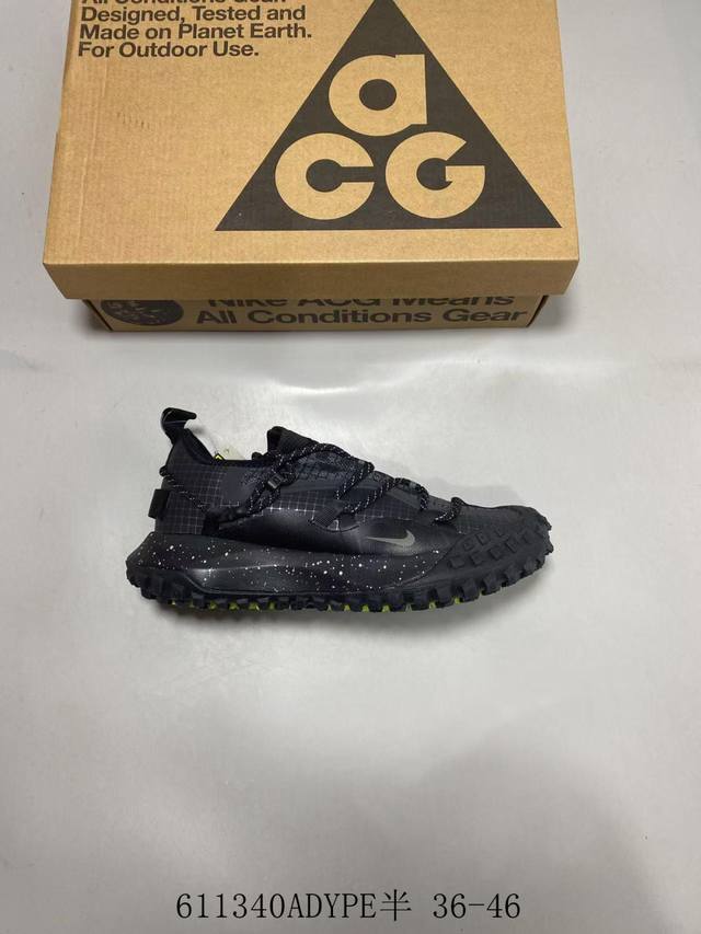 耐克Nike Acg Mountain Fly High Gore-Tex Dark Grey Acg户外登山系列越跑高帮休闲运动徒步鞋 611340Adype