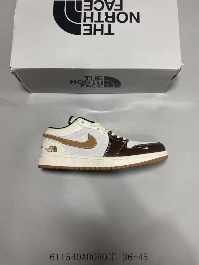 乔丹Air Jordan 1 Low Aj1 乔1低帮复古文化休闲运动篮球鞋 联名 货号 Xx2424-024 611540Adoro半 36-45