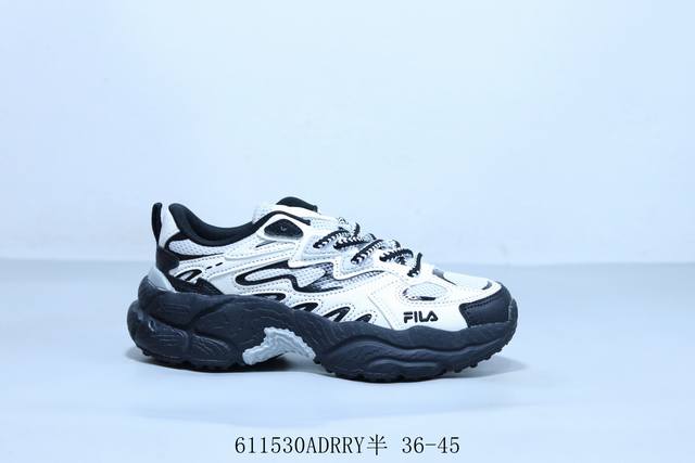 斐乐Fila Fila斐乐情侣款 新款蕨草复古百搭运动鞋 货号 F12W441119Fsv 611530Adrry半 36-45