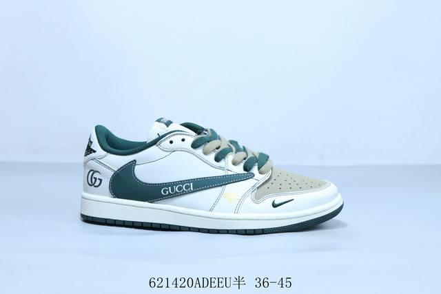 乔丹Air Jordan 1 Low Aj1 乔1低帮复古文化休闲运动篮球鞋倒勾 货号 Xz5749-006 621420Adeeu半 36-45