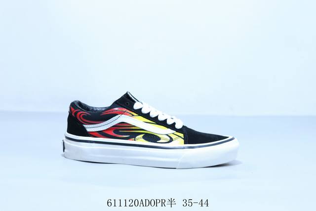 万斯 Vans Chukka Push 防滑耐磨 低帮 板鞋 男女同款 611 Adopr半 35-44