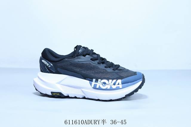 Hoka M Mafate X 机能轻量缓震网面增高越野男女跑步鞋 611610Adury半 36-45