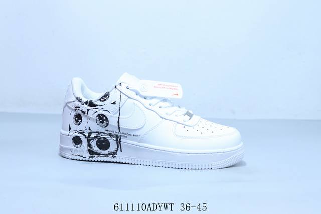 耐克 Nike Air Force 1 Af1耐克 低帮空军一号休闲板鞋 货号 923044- 611 Adywt 36-45