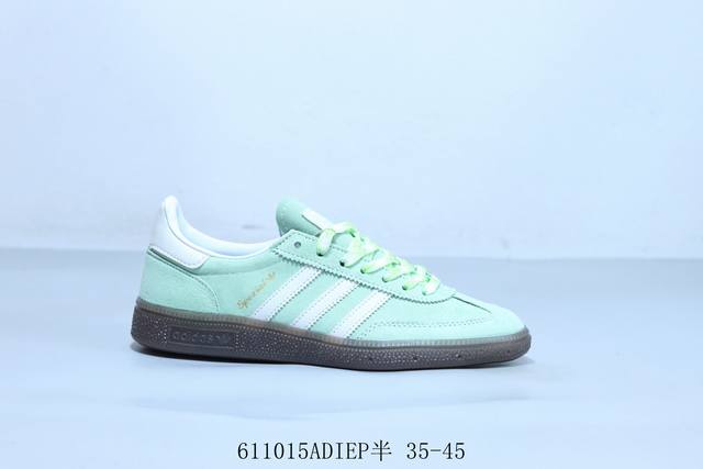 阿迪达斯 生胶 Adidas Spezial 复古休闲板鞋 全鞋采用猪八皮制作 牛筋耐磨大底 承载青春情怀的板鞋 货号 Bd7632 6 15Adiep半 35