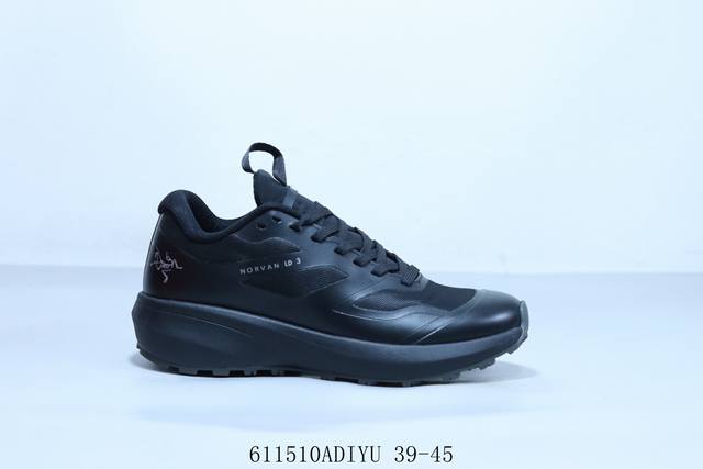 始祖鸟 Norvan Ld 3代 Gtx M防水男子越野跑鞋 611510Adiyu 39-45