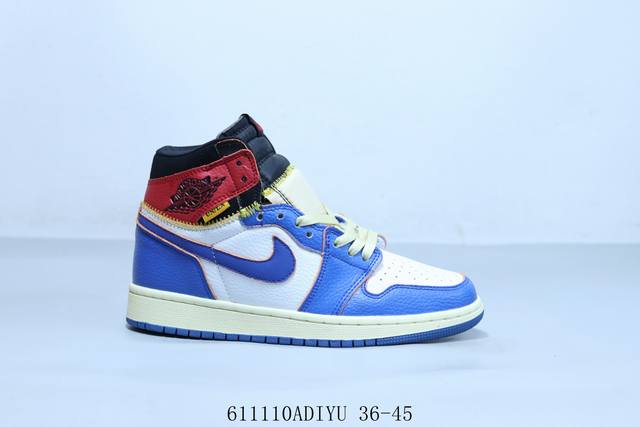 乔丹Air Jordan 1 Low Aj1 乔1高帮复古文化休闲运动篮球鞋 货号 Bv 0-106 611 Adiyu 36-45