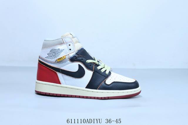 乔丹Air Jordan 1 Low Aj1 乔1高帮复古文化休闲运动篮球鞋 货号 Bv 0-106 611 Adiyu 36-45