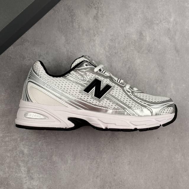 本地 核心私 New Balance Mr740 Nb新百伦系列复古老爹风休闲运动慢跑鞋 采用轻质牛剖革拼接透气网眼衬垫织物鞋面材质 T-Beam大底提供足步弓