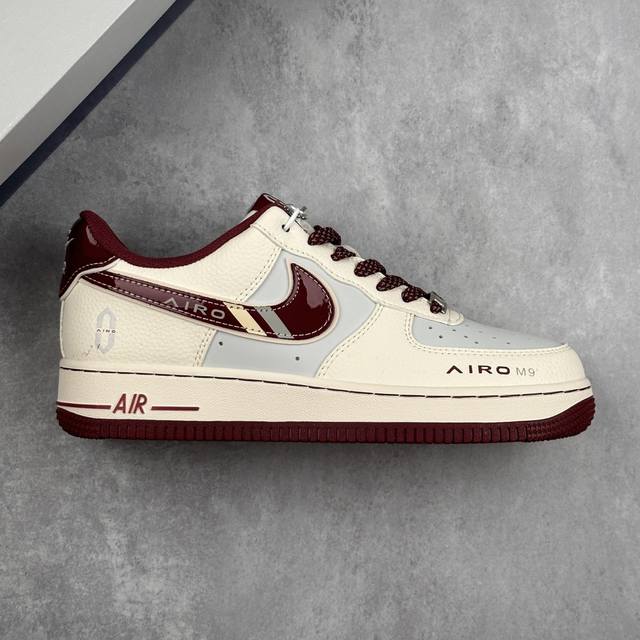 本地 核心私 Nike Air Force 1'07 Low 问界联名 红M9 空军一号低帮休闲板鞋 #原楦头原纸板 原装鞋盒 定制五金配件 内置全掌气垫 原厂