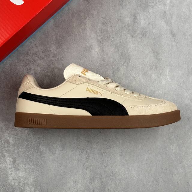 本地 核心私 彪马 Puma Club Ii Era 复古防滑耐磨 低帮百搭运动休闲时尚板鞋 经典复古T头鞋男女2025年新款，这双鞋的脚感舒适，走一整天也不会