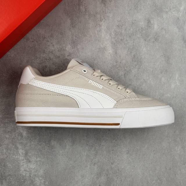 本地 核心私 Puma 彪马 Court Classic Vulc Fs 男女运动板鞋 新款男女同款情侣复古休闲鞋 封口类型: 系带式 鞋跟类型: 无鞋跟 鞋面