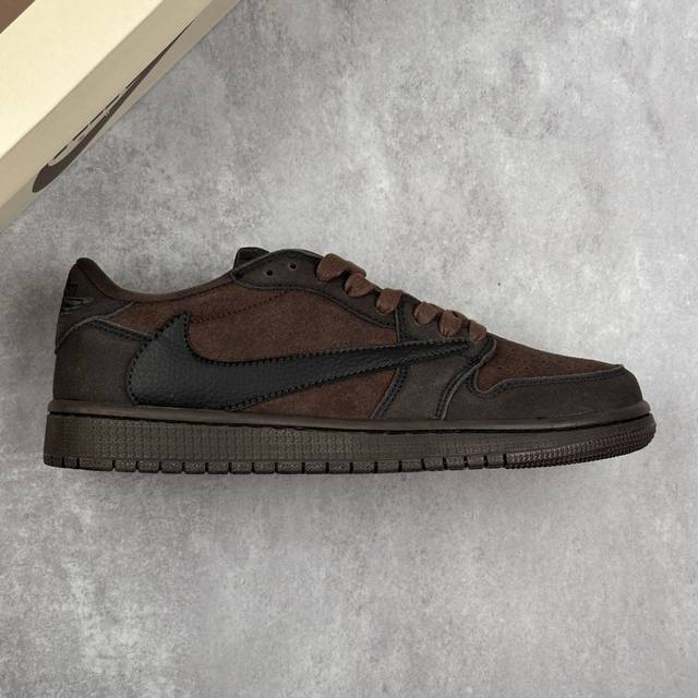 特价本地 核心私 Travis Scott X Nike Air Jordan 1 Low Og Sp Aj1乔丹一代 倒钩经典低帮文化百搭休闲运动篮球鞋 #男