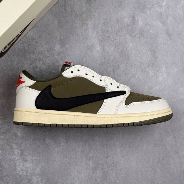 特价本地 核心私 Travis Scott X Nike Air Jordan 1 Low Og Sp Aj1乔丹一代 倒钩经典低帮文化百搭休闲运动篮球鞋 #男