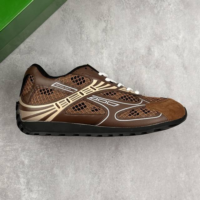 本地 核心私 意大利奢侈品牌-宝缇嘉 葆蝶家-Bottega Veneta Orbit Lace-Up Runner Bv葆蝶家时尚休闲王一博同款老爹鞋运动鞋