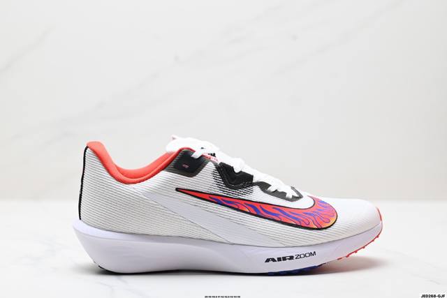 公司级耐克Nike Air Zoom Rival Fly 4超弹透气轻量跑步鞋鞋款搭载 Flyknit 材料 出众弹性 易于穿脱 采用React技术 轻盈耐 跑