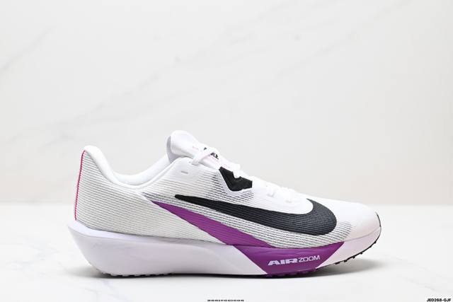 公司级耐克Nike Air Zoom Rival Fly 4超弹透气轻量跑步鞋鞋款搭载 Flyknit 材料 出众弹性 易于穿脱 采用React技术 轻盈耐 跑